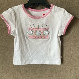Bitty Baby Cake Appliqué Tee circa 2011